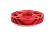 Load image into Gallery viewer, Perrin Lightweight Crank Pulley Honda Civic Type R (17-21) PHP-ENG-100RD - Red Alternate Image