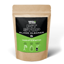 Load image into Gallery viewer, WASH&amp;WHIPS Pit Stop Glass Cleaner / All Surface Cleaner Refill Tablets (Makes 5 Gallons) Alternate Image