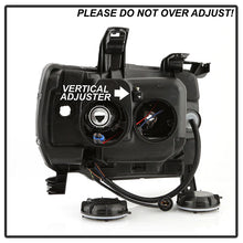 Load image into Gallery viewer, Xtune Projector Headlights GMC Canyon (15-19) [Light Tube DRL- Halogen Model] Black or Chrome w/ Amber Turn Signal Light - Black Alternate Image