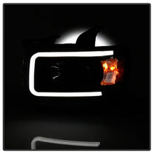 Load image into Gallery viewer, Xtune Projector Headlights GMC Canyon (15-19) [Light Tube DRL- Halogen Model] Black or Chrome w/ Amber Turn Signal Light - Black Alternate Image