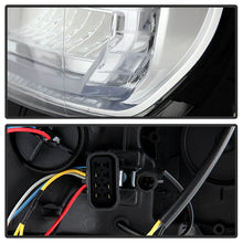 Load image into Gallery viewer, Xtune Full LED Projector Headlights GMC Sierra 1500 (14-15) 2500HD 3500HD (15-17) [Light Tube DRL- Halogen Model] Chrome w/ Amber Turn Signal Light Alternate Image