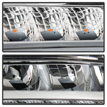 Load image into Gallery viewer, Xtune Full LED Projector Headlights GMC Sierra 1500 (14-15) 2500HD 3500HD (15-17) [Light Tube DRL- Halogen Model] Chrome w/ Amber Turn Signal Light Alternate Image