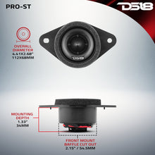 Load image into Gallery viewer, DS18 PRO-ST 1.9" OEM Replacement Tweeters for Toyota / Subaru (Pair) Alternate Image