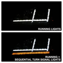 Load image into Gallery viewer, Spyder Projector Headlights Audi TT (08-15) Factory Halogen [Signature Series - Sequential LED Turn Signal] Clear Lens Alternate Image