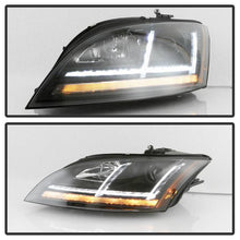 Load image into Gallery viewer, Spyder Projector Headlights Audi TT (08-15) Factory Halogen [Signature Series - Sequential LED Turn Signal] Clear Lens Alternate Image