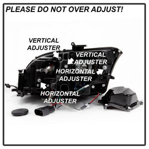 Spyder Projector Headlights Audi TT (08-11) HID Xenon Model [Signature Series - Sequential LED Turn Signal] Clear Lens