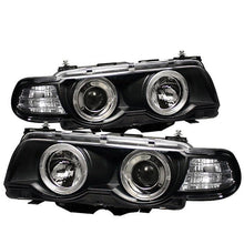 Load image into Gallery viewer, Spyder LED Halo Projector Headlights BMW 7 Series E38 (99-01) [Xenon/HID Model Only] Black - Default Title Alternate Image