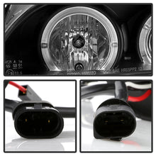 Load image into Gallery viewer, Spyder Projector Headlights BMW E46 Coupe (04-06) Halogen Models [Signature Series w/ LED Halo] Clear Lens Alternate Image