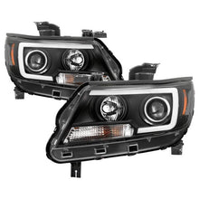 Load image into Gallery viewer, Spyder Projector Headlights Chevy Colorado (2015-2022)  w/ Light Bar LED - Black / Chrome Alternate Image