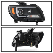 Load image into Gallery viewer, Spyder Projector Headlights Chevy Colorado (2015-2022)  w/ Light Bar LED - Black / Chrome Alternate Image