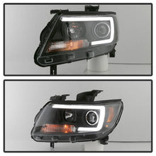 Load image into Gallery viewer, Spyder Projector Headlights Chevy Colorado (2015-2022)  w/ Light Bar LED - Black / Chrome Alternate Image