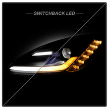 Load image into Gallery viewer, Spyder LED Projectile Headlights Corvette C6 (05-13) [Apex  Series - Sequential LED Turn Signal] Black or Chrome Alternate Image