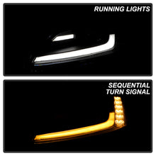 Load image into Gallery viewer, Spyder Projector Headlights Corvette C6 (05-13) Halogen Model [Signature Series - Sequential LED Turn Signal] Clear Lens Alternate Image