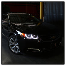 Load image into Gallery viewer, Spyder Projector Headlights Chevy Impala (2014-2019) w/ LED DRL and Black Housing Alternate Image