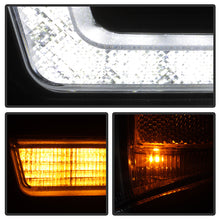 Load image into Gallery viewer, Spyder Projector Headlights Chevy Silverado 2500HD/3500HD (20-23) Factory Halogen Model [Signature Series - Sequential LED Turn Signal] Black Housing - Default Title Alternate Image