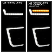 Load image into Gallery viewer, Spyder Projector Headlights Chevy Silverado 2500HD/3500HD (20-23) Factory Halogen Model [Signature Series - Sequential LED Turn Signal] Black Housing - Default Title Alternate Image