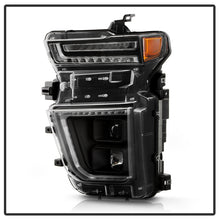 Load image into Gallery viewer, Spyder Projector Headlights Chevy Silverado 2500HD/3500HD (20-23) Factory Halogen Model [Signature Series - Sequential LED Turn Signal] Black Housing - Default Title Alternate Image