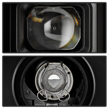 Load image into Gallery viewer, Spyder Projector Headlights Chevy Silverado 2500HD/3500HD (20-23) Factory Halogen Model [Signature Series - Sequential LED Turn Signal] Black Housing - Default Title Alternate Image