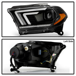 Spyder Projector Headlights Dodge Durango (11-13) HID Model [Signature Series - Sequential LED Turn Signal] Black Housing