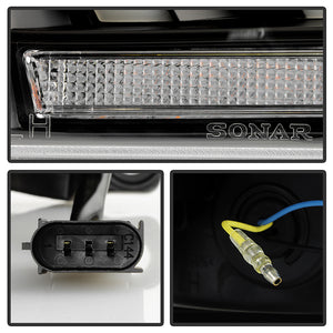 Spyder Projector Headlights Dodge Durango (11-13) HID Model [Signature Series - Sequential LED Turn Signal] Black Housing