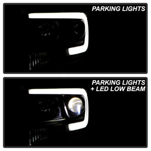 Spyder Projector Headlights Dodge Ram 1500 (06-08) 2500/3500 (06-09) [Platinum Series] Black Housing