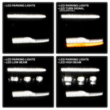 Load image into Gallery viewer, Spyder LED Projectile Headlights Dodge Ram 1500 (09-18) 2500/3500 (10-19) Halogen Model [Apex  Series - Sequential LED Turn Signal] Black Alternate Image
