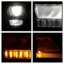 Load image into Gallery viewer, Spyder LED Projectile Headlights Dodge Ram 1500 (13-18) 2500/3500 (13-19) Halogen Model [Apex Series - Sequential LED Turn Signal] Black - Default Title Alternate Image