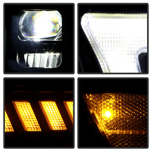 Load image into Gallery viewer, Spyder LED Projectile Headlights Dodge Ram 2500/3500 (19-22) Halogen Model [Apex  Series - Sequential LED Turn Signal] Black Alternate Image