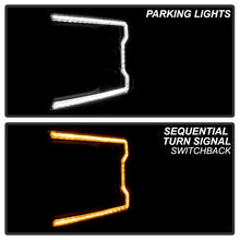 Load image into Gallery viewer, Spyder LED Projectile Headlights Ford F150 (18-20) Halogen Model [Apex Series - Sequential LED Turn Signal] Black - Default Title Alternate Image