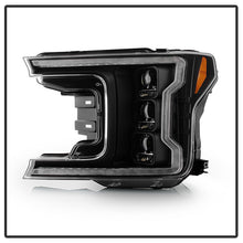 Load image into Gallery viewer, Spyder LED Projectile Headlights Ford F150 (18-20) Halogen Model [Apex Series - Sequential LED Turn Signal] Black - Default Title Alternate Image