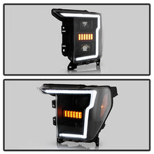 Load image into Gallery viewer, Spyder Projector Headlights Ford F150 (20-21) Halogen Model [Signature Series] w/ 7440NA or LED Turn Signal Bulb - 7440NA Alternate Image
