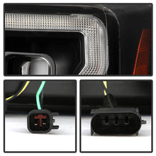 Load image into Gallery viewer, Spyder LED Projectile Headlights Ford F250/F350/F450 Super Duty (17-19 ) Halogen Model [Apex  Series - Sequential LED Turn Signal] Black or Chrome Alternate Image