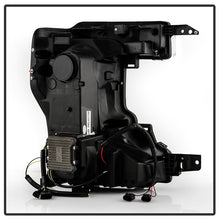 Load image into Gallery viewer, Spyder LED Projectile Headlights Ford F250/F350/F450 Super Duty (20-22) Halogen Model [Apex  Series - Sequential LED Turn Signal] Black Alternate Image