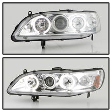 Load image into Gallery viewer, Spyder Projector Headlights Honda Accord (98-02) [Signature Series - LED Halo] Chrome Housing Alternate Image