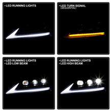 Load image into Gallery viewer, Spyder LED Projectile Headlights Lexus IS 250/350 (06-10) Halogen Model [Apex  Series - Sequential LED Turn Signal] Black Alternate Image