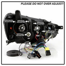 Load image into Gallery viewer, Spyder Projector Headlights Mitsubishi Lancer EVO 10 (08-17) [Signature Series - LED Sequential Turn Signal Lights] Xenon/HID or Halogen Model - Xenon/HID Alternate Image
