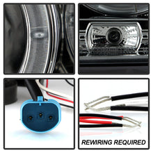 Load image into Gallery viewer, Spyder Projector Headlights Nissan Frontier (05-08) Pathfinder (05-07) with LED Halo - Black / Chrome / Smoke - Black Alternate Image