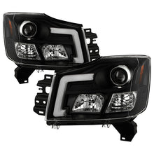 Load image into Gallery viewer, Spyder Projector Headlights Nissan Armada (04-07) [Platinum Series] Black Housing Alternate Image