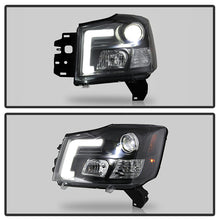 Load image into Gallery viewer, Spyder Projector Headlights Nissan Titan (04-15) [Platinum Series] Black Housing Alternate Image