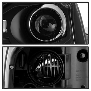 Spyder Projector Headlights Nissan Titan (04-15) [Platinum Series] Black Housing