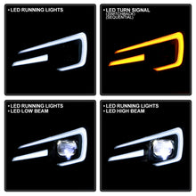 Load image into Gallery viewer, Spyder LED Headlights Subaru WRX (15-20) APEX Sequential Switch Back DRL Turn Signal w/ Black Housing - Default Title Alternate Image
