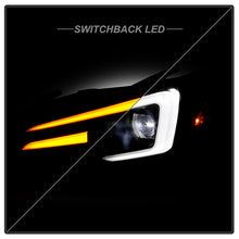 Load image into Gallery viewer, Spyder LED Headlights Subaru WRX (15-20) APEX Sequential Switch Back DRL Turn Signal w/ Black Housing - Default Title Alternate Image
