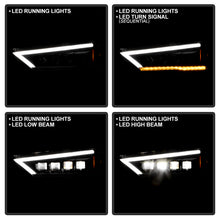 Load image into Gallery viewer, Spyder LED Projectile Headlights Toyota 4Runner (14-20) LED Model [Apex  Series - Sequential LED Turn Signal] Black Alternate Image
