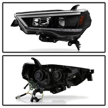 Load image into Gallery viewer, Spyder Projector Headlights Toyota 4Runner (14-20) [Signature Series - Sequential LED Turn Signal] Black Housing Alternate Image