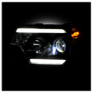 Spyder Projector Headlights Toyota Tacoma (12-15) [Platinum Series] Black Housing