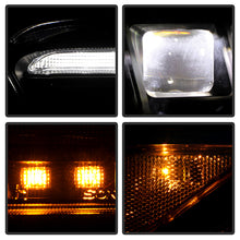 Load image into Gallery viewer, Spyder LED Projector Headlights Toyota Tacoma (16-22) Apex Series with Sequential LED Turn Signal - Black Alternate Image