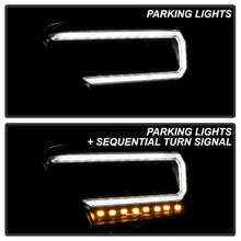Load image into Gallery viewer, Spyder LED Projector Headlights Toyota Tacoma (16-22) Apex Series with Sequential LED Turn Signal - Black Alternate Image