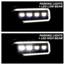 Load image into Gallery viewer, Spyder LED Projector Headlights Toyota Tacoma (16-22) Apex Series with Sequential LED Turn Signal - Black Alternate Image