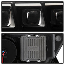 Load image into Gallery viewer, Spyder LED Projector Headlights Toyota Tacoma (16-22) Apex Series with Sequential LED Turn Signal - Black Alternate Image