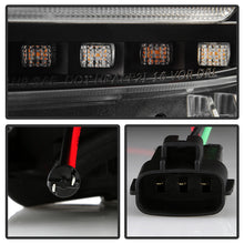 Load image into Gallery viewer, Spyder LED Projector Headlights Toyota Tacoma (16-22) Apex Series with Sequential LED Turn Signal - Black Alternate Image